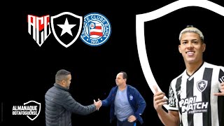 BOTAFOGO 1 X 1 BAHIA MATHEUS MARTINS NO BID [upl. by Akeihsal]