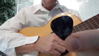 How to Using a pick holding it basics [upl. by Alderman397]