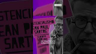 🧠 SARTRE Y EL EXISTENCIALISMO UNA HISTORIA resumenliterario libros frases [upl. by Ahsinek176]