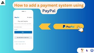 How to use PayPal as a payment system in your app in Mit App Inventor  Kodular  Android Builder [upl. by Oremor]