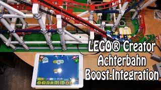 LEGO Boost Unterstützung der Achterbahn 10261 [upl. by Ennoryt]