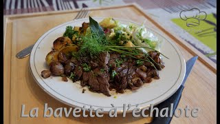 Bavette à léchalote  Chef Lou [upl. by Sola235]