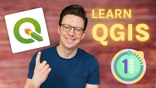 Learn GIS  QGIS Full Course for Beginners New for 2024 [upl. by Annayk]