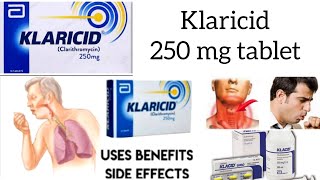 Klaricid tablet 250 mg uses in urdu [upl. by Artenal15]