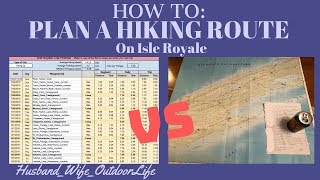 How To Pick a Hiking Route on Isle Royale National Park [upl. by Kartis]