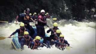 Rafting tirol imster schlucht and oetztaler ache in the area47 region [upl. by Otrebide]