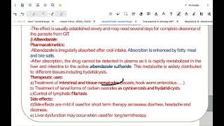 Anticancer  Antiviral Antiparasitic drugs [upl. by Asamot]