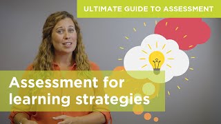 Assessment for Learning Strategies [upl. by Nell]