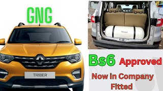 is Renault Triber bs6 successful in CNG fitting and customer review with seat alteration [upl. by Ahsimot]