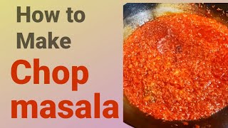 Chop masala होटल और रेस्टोरेंट जैसा ओनियन टमाटो मसाला बनाने का आसान तरीका [upl. by Meeki]