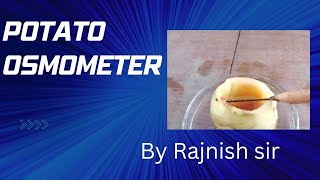 potato osmometer experimentclass 11 biology biology [upl. by Annohsal]