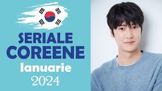 Seriale COREENE care vor apărea în IANUARIE 2024 kdrama seriale filme bts coreea kpop [upl. by Obellia133]