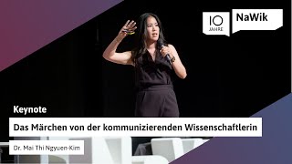 Jubiläum 2022 Keynote von Dr Mai Thi NguyenKim – Märchen der kommunizierenden Wissenschaftlerin [upl. by Nogras]