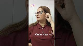 Glasses Design For Girls shortvideo short viralvideo glasses ainakstore [upl. by Lednor]