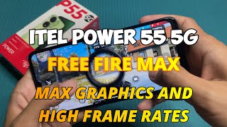 Free Fire Max in Itel P55 5G Hand Cam [upl. by Stedt]