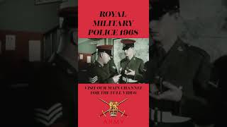 Royal Military Police 1968 rmp army britisharmy redcap [upl. by Dill]