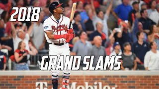 MLB  Grand Slams of 2018 [upl. by Elvira]