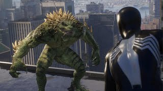 SpiderMan 2 Classic Black Suit vs The lizard [upl. by Attevad916]