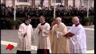 Raw Video Beatification of Pope John Paul II [upl. by Notsreik]