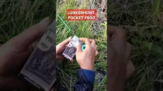 ACTION LUNKERHUNT POCKET FROG hobby fishing viral viralvideo trend trendingshorts lunkerhunt [upl. by Rickey]