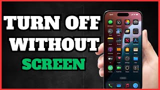 How To Turn Off iPhone Without Touch Screen  Full Guide [upl. by Oreves]