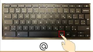 Larobase sur clavier du Chromebook Acer [upl. by Babara]