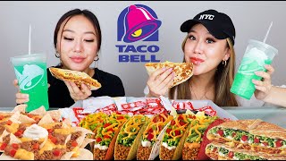 TACO BELL MUKBANG  GIVEAWAY  RED FLAGS IN A RELATIONSHIP • UNNIE TALKS 💞 [upl. by Norrabal163]