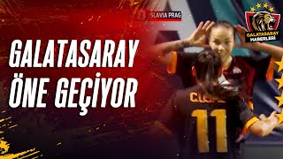 GOL Andrea Staskova  Galatasaray K 10 Slavia Prag K [upl. by Norag]