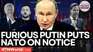 LIVE Russias Updated Nuclear Doctrine Putin Willing To Use Nuclear Weapons  Times Now World [upl. by Benis]