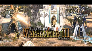 High Elves VS Norsca  Total War WARHAMMER 3 Cinematic Battle [upl. by Ahsatsan]