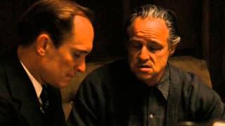 The Godfather  Deleted Scene  Cutting Tom Out [upl. by Ertnom]