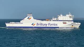 MV Cotentin Approaches Cherbourg 23824 [upl. by Held]