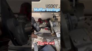 muffler bearing diesel equipment automobile america trending mechanic funny engine [upl. by Pardo]