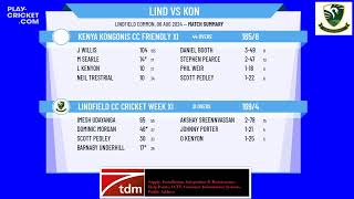 Lindfield CC Cricket Week XI v Kenya Kongonis CC Friendly XI [upl. by Hpotsirhc]