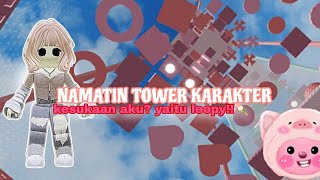 Namatin tower loopyAudrey Angelicarobloxobbyindonesia [upl. by Anahsahs]