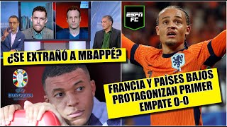 FRANCIA vs PAÍSES BAJOS empate 00 con polémica ¿fue válido o no el gol de Xavi Simons  ESPN FC [upl. by Andree]