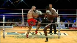 Patrice Quarteron vs Marcin Rozalski  KO Brutal Fracture du crane  A1 World Combat Cup [upl. by Seigler780]