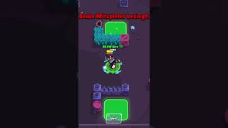 Trio Showdown 1 No Power cubes 2 Players Bots 🤖 3 i am solo brawlstars shorts [upl. by Pickens]