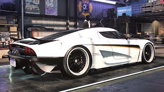 Need for Speed Heat  KOENIGSEGG REGERA Customization  Max Build 400 [upl. by Letnuhs]