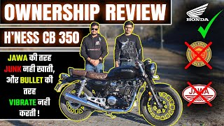 हर चीज़ में Royal Enfield से बेहतर है Honda  Honda Hness CB 350 Ownership Review In Hindi 🏍🔥 [upl. by Necyrb]