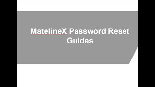 Password Reset Guides [upl. by Manuela510]