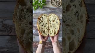 Seeded sourdough bread [upl. by Brynna]