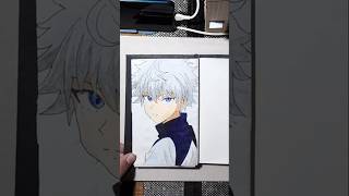 Ill drow killua hxh😊anime artist artpainter painter art viralvideo shorts youtube short [upl. by Nylirac]