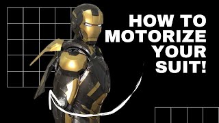 NEXT LEVEL IRON MAN SUIT  How to Motorize backflaps for an Iron Man suit [upl. by Marlowe267]