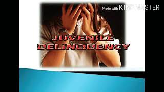 juvenile delinquency in hindi [upl. by Yrmac]