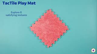 Tactile Play Mat With 6 Fun to Feel Textures [upl. by Spitzer]