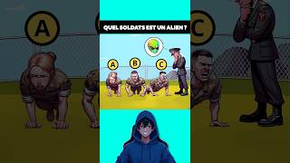 Quel soldat est un extraterrestre quiz heroquiz animation enigmes shorts tiktok humour [upl. by Einohpets]