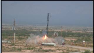 WSMR Rocket Launch Booker T Washington HS2 29JUN2017 [upl. by Leanatan]