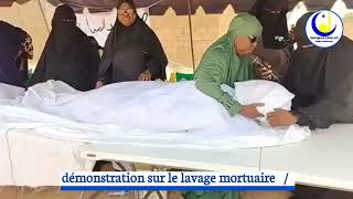 démonstration sur le lavage mortuaire [upl. by Haywood]