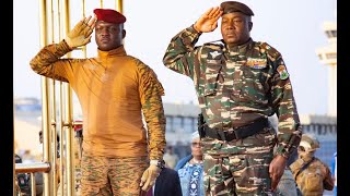 Le Capitaine Ibrahim Traoré a reçu le Général Abdourahamane Tiani [upl. by Sparkie567]